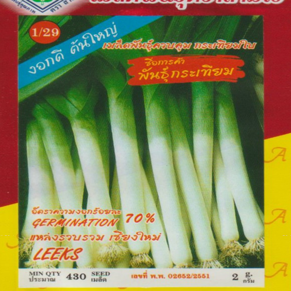 Leeks – পুষ্টিকর ও লাভজনক ইউরোপীয় সবজি বীজ