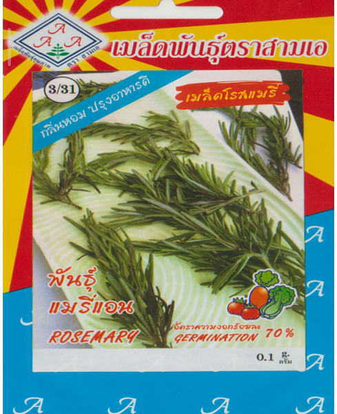 rosemary seeds (op) – 70% germination | high aroma herb | best sowing sept–nov | 98% purity
