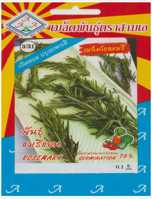 rosemary seeds (op) – 70% germination | high aroma herb | best sowing sept–nov | 98% purity